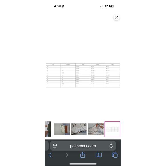 Envya Striped High Waisted Bikini Medium - Picture 4 of 11